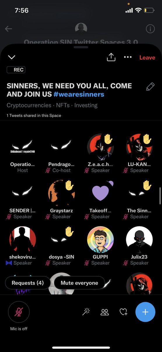 Rahul_Pendragon's tweet photo. Thank You everyone who joined the Space I Co-Hosted along side @kringe_nft 
We wanted to cover all the timezones so we did 2.5 hours in the morning and 2.5 hours at night!
5 HOURS of Twitter interactive Twitter Space thanks to @HatoETH  for being there
@operationSIN 
🧵(Thread)👇 https://t.co/08EaV5JdUA