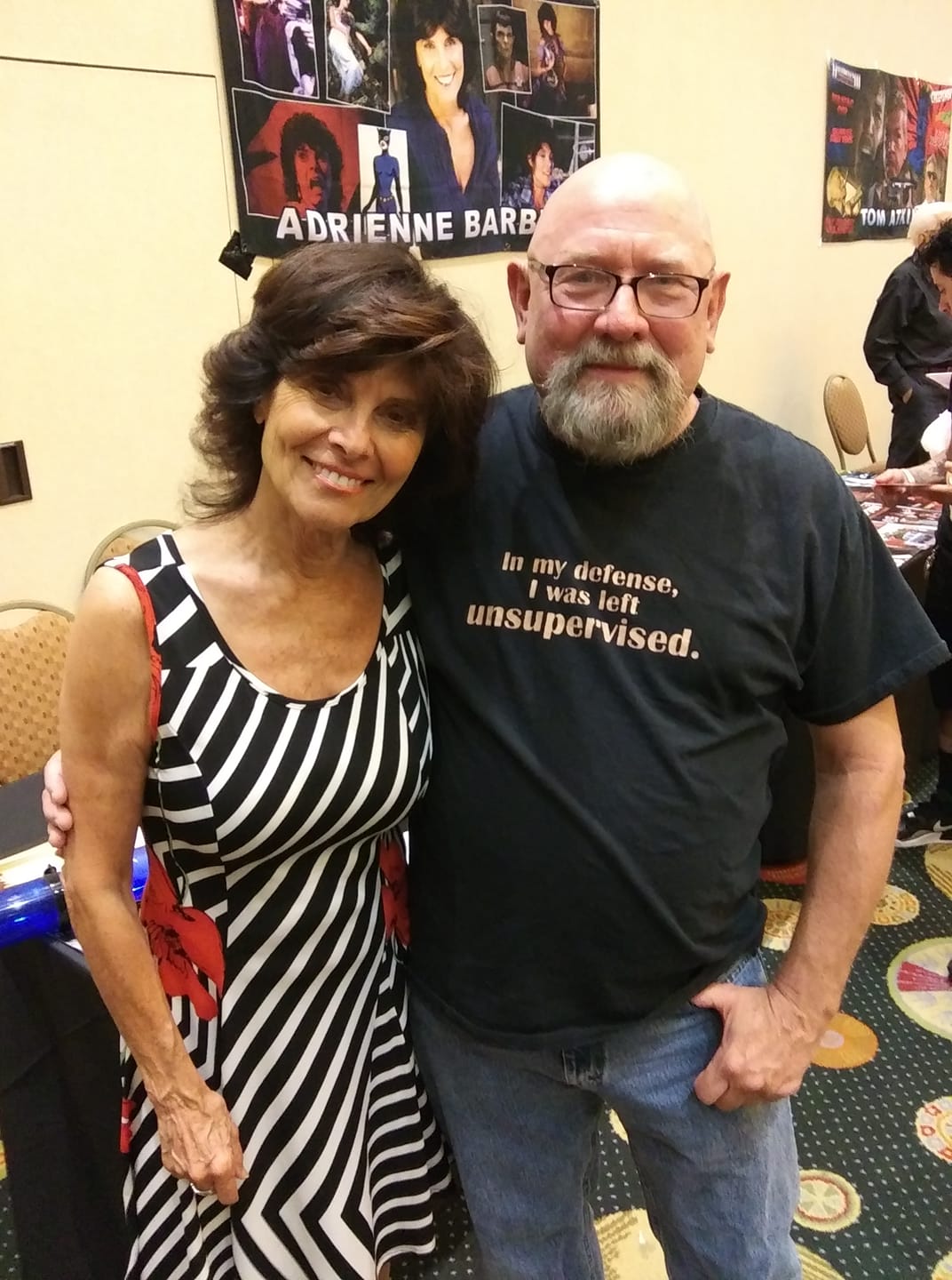 Happy Birthday Adrienne Barbeau this was such a Fanboy (boy yea right) moment!!! 