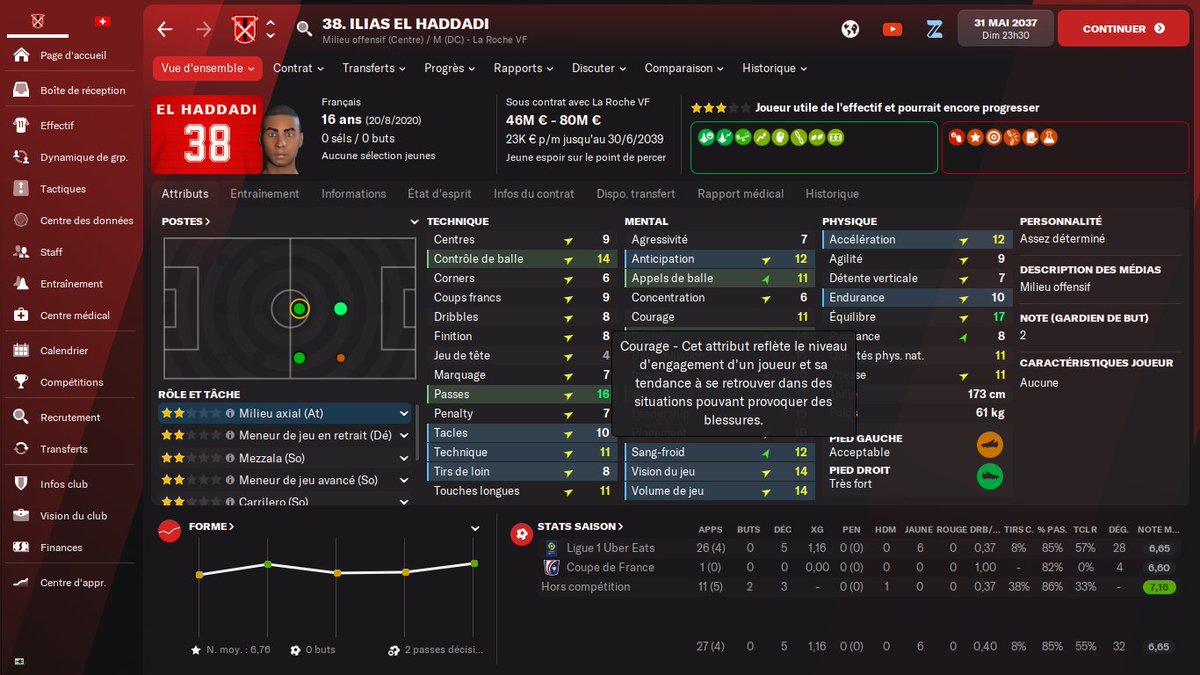 Ndombeleesport's tweet photo. Fin de la Saison 16 🎉
Maintien obtenu via les barrages 🤯
Une saison longue mentalement il fallait s'accrocher 😅
Mais pour le 18 ème budget de ligue 1 on s'en sort pas mal
#fm22 #LRVF https://t.co/btIaB3jFLy