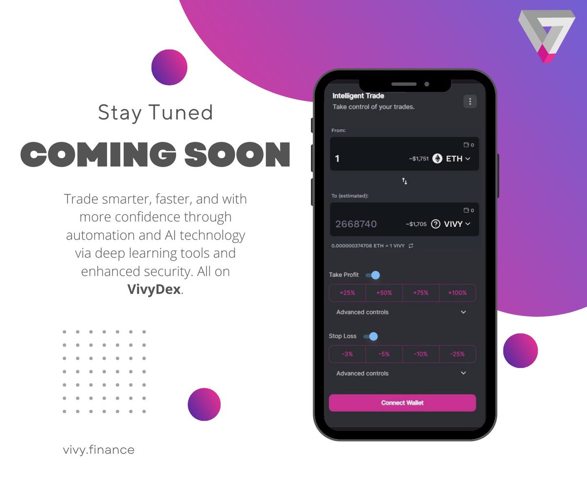 project_vivy's tweet photo. We know #ETH and the market continue to contract, but Vivy builds for the future. VivyDex is still under development and is being built with all of you in mind. 🙌

Join our TG for important updates: https://t.co/mp1OZesGbV

#projectvivy #DeFi #AI https://t.co/KmQJ0MlRJR