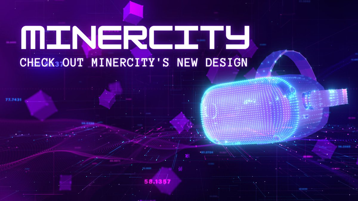 MinerCity's tweet photo. 👾Check Out #MinerCity's New Design🥳

👇👇👇👇👇

https://t.co/pAOGwfnbPH

#Minercity #BNB #bitcoin #metaverse #NFTs #Airdrops https://t.co/g7JEspf1bM