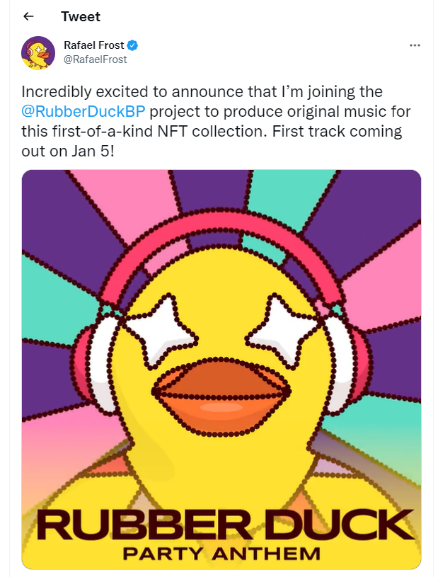 ShakesbearEth's tweet photo. With different themes of parties and games 🕹️ such as duck bingo and  superpower raffles, ducks definetly offers fun to the holders. Considering more than 5k ducks engaged to the last party, we can see that the community thinks the same way. https://t.co/7M723zqJ8y