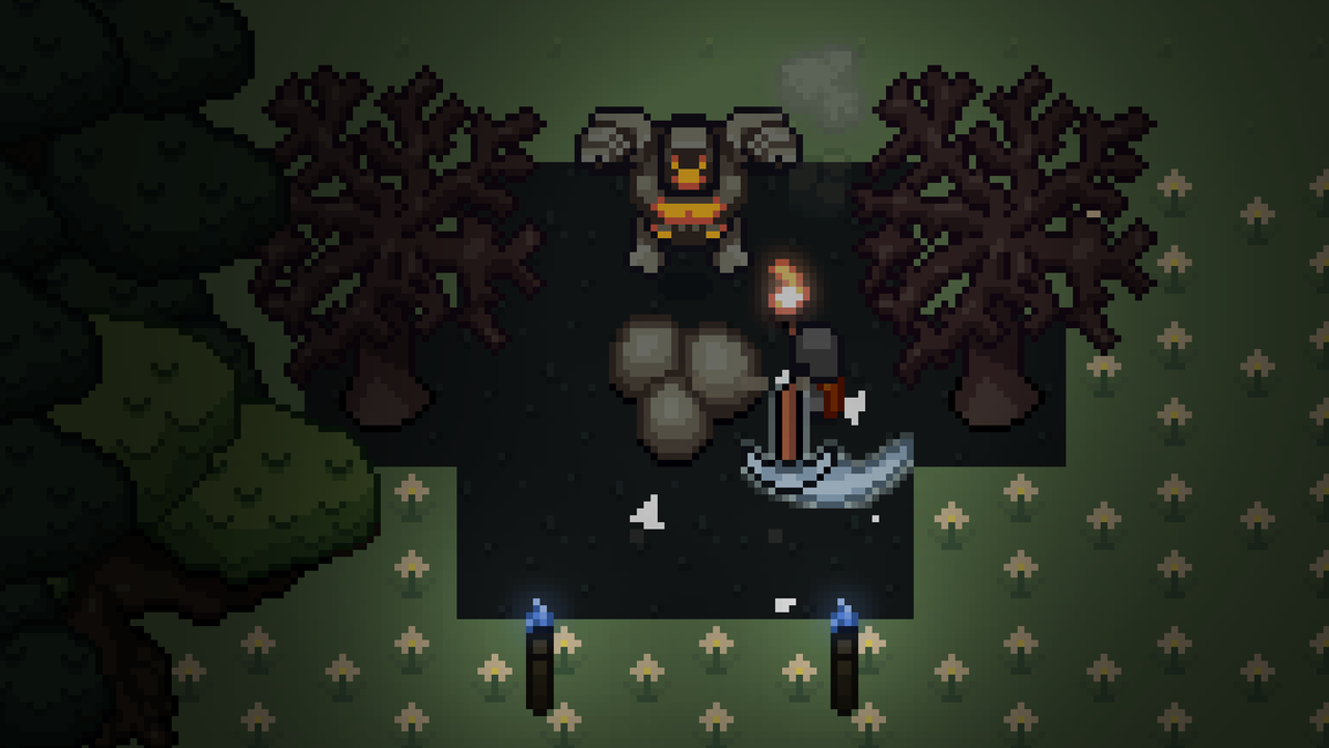 WildLight_Game's tweet photo. A survival game where the island hunts for you.
#screenshotsaturday #indiedev #roguelike
https://t.co/ONH3mTghWw https://t.co/4lDyoBUy4I