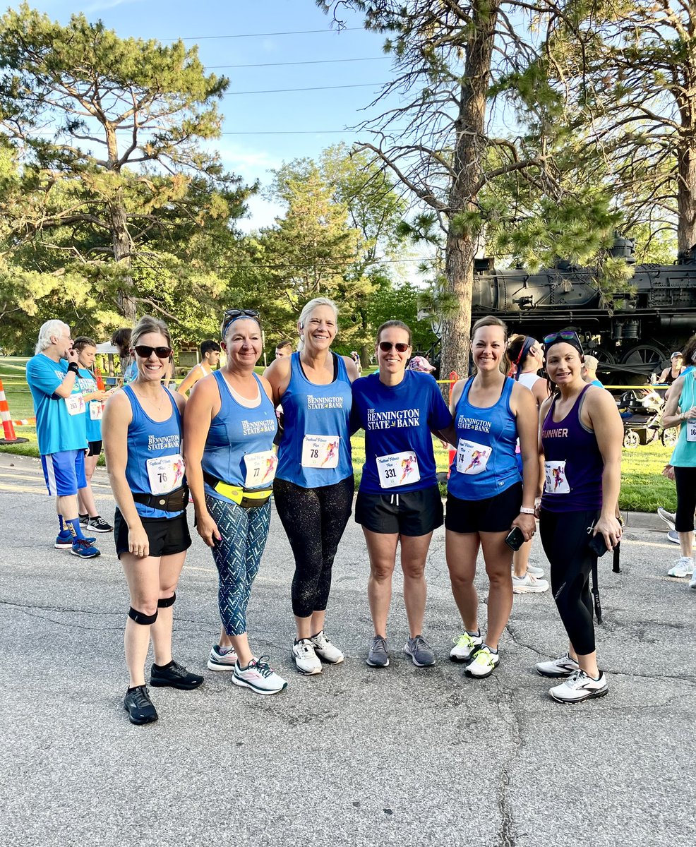 We had a great run this morning at the Festival Fitness Five race at the <a href="/SHRiverFestival/">Smoky Hill River Festival</a> . It was a fun summer run, great job everyone!! 🙌 
Looking forward to a fun day at the festival! 

#shrf2022 #festivalfitnessfive #lovesalina
