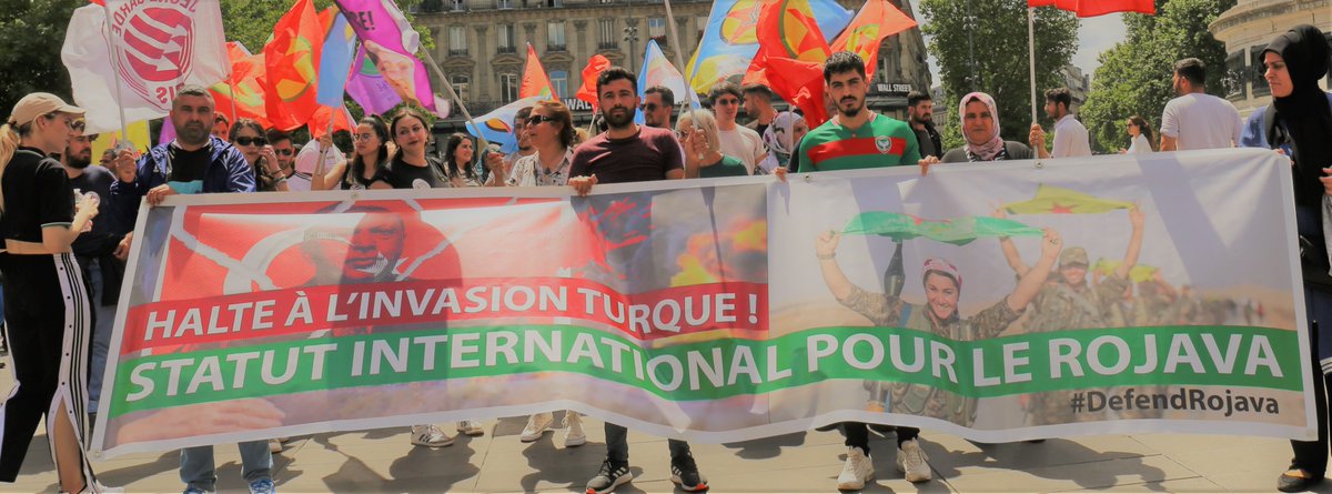 KurdistanAu's tweet photo. PARIS. Les Kurdes manifestent contre l'invasion turque au Rojava et au Kurdistan irakien
https://t.co/3OQr1Kr94J
PARIS - Dans de nombreuses villes européennes, dont Paris, les Kurdes et leurs ami.e.s étaient dans la rue ce samedi 11 juin - dans le cadre de la Journée mondi... https://t.co/5P9NaIpBQ7