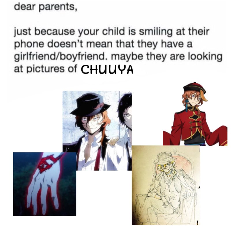 hourly chuuya (@hourlynakahara) on Twitter photo 