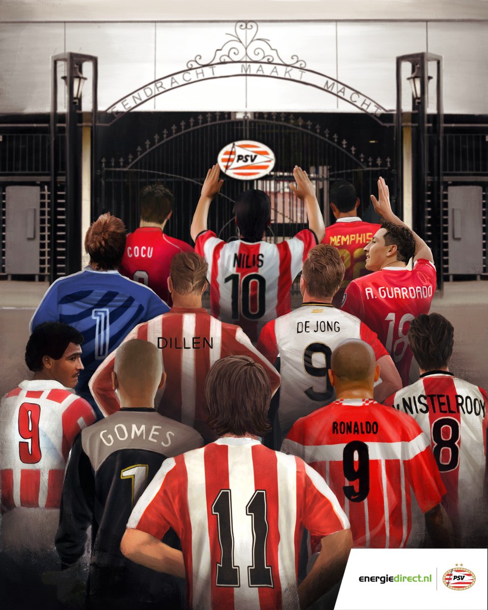 Los aficionados siguen votando para elegir a los miembros del Paseo de la Fama del PSV 🌟

¿Qué jugador no puede faltar?
¡Próximamente conoceremos a los elegidos!

#PSVxEnergiedirect
