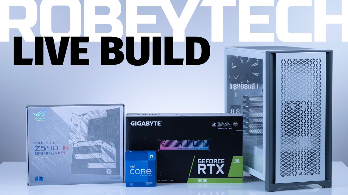 robeytech's tweet photo. Itโs winner announcement day on #Robeytech! Winners for #Maythe4th, the 3070Tiโs, build MAT and potentially another PC Giveaway! Plus an awesome arctic build, deals and giveaways thanks to @newegg!
Cya at 4pm PT - https://t.co/EbLw8d99ia https://t.co/zEzA8QufU9