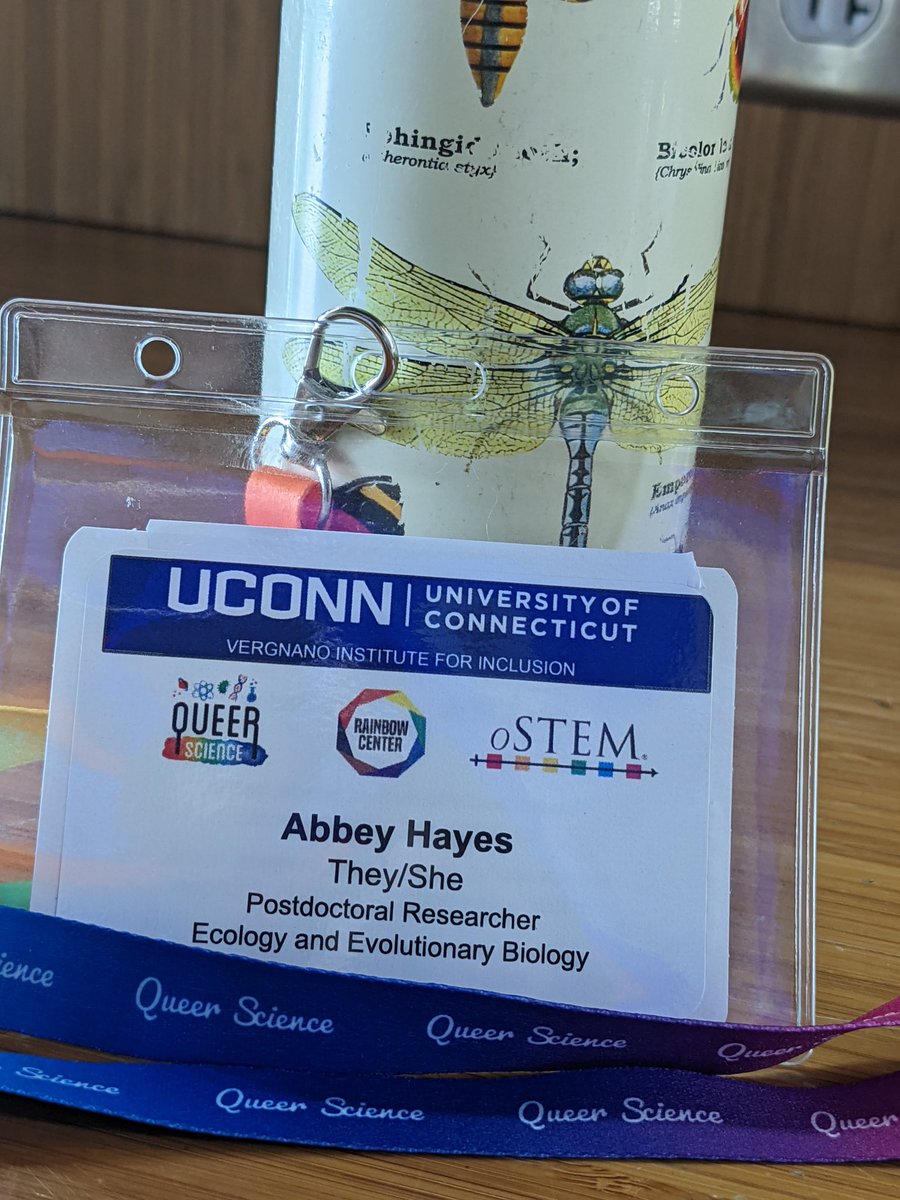 ArthropodAbbey's tweet image. Representing @uconneeb, @EEBGreenhouse, Vergano Institute for Inclusion and @UConn as part of the Queer Science Conference for LGBT+ highschool students. inspiring the next generation today  🌈🐛♥️

@OUTinSTEM #queerscience #outinstem #pride #queerinstem #STEM #stemoutreach