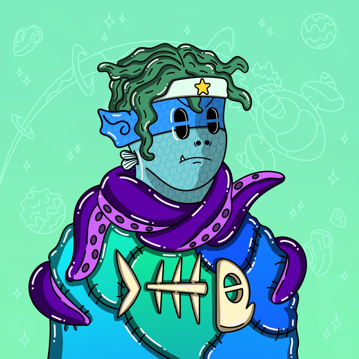 Introducing the GraviSea! The friendliest water predator in the GummyWay! 🌊

This marine species scavenges the ocean floor for new treasures and more importantly Sea CANDY!🍬