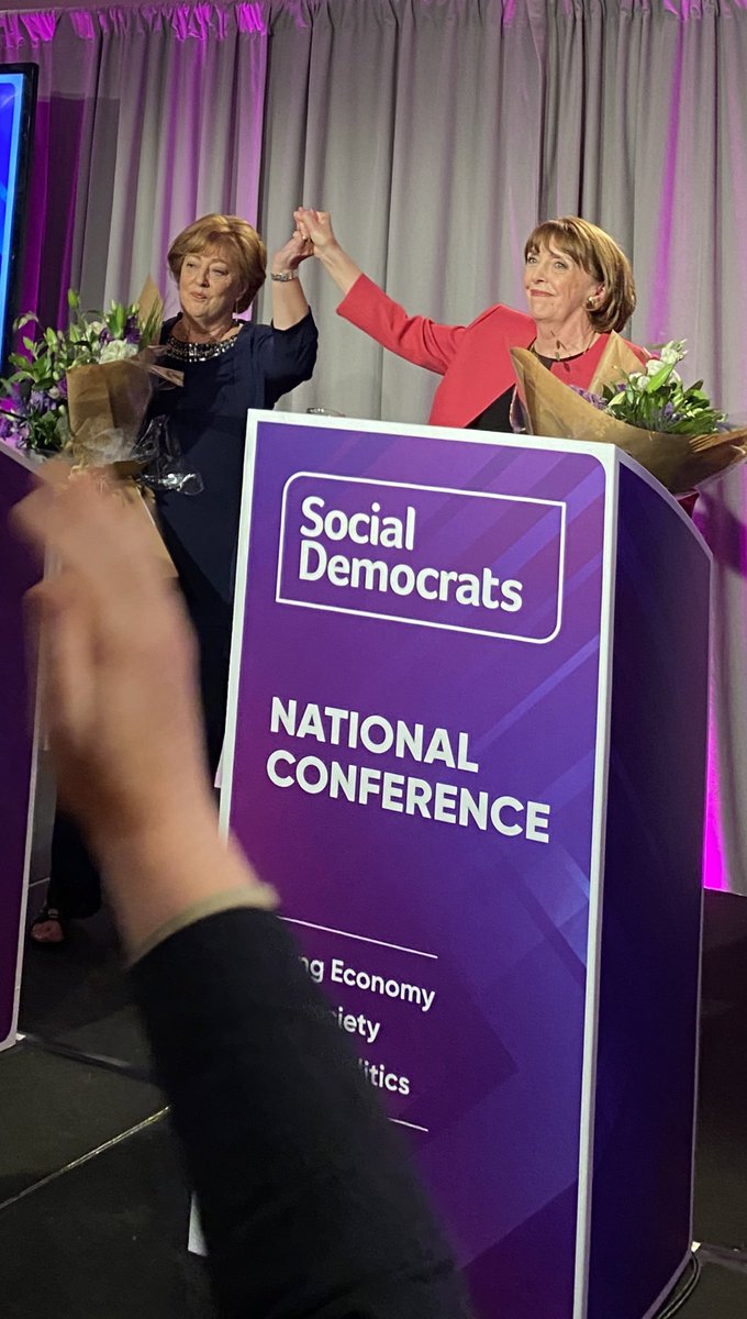 roe_trish1's tweet image. Great speech from Roisin and Catherine to finish off Social Democrats annual conference.                            #SocDems22 #DoingThingsDifferently