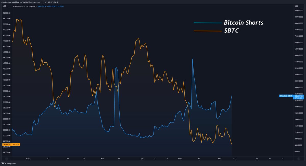cryptorover's tweet photo. WOW!!! #BITCOIN BITFINEX WHALES SHORT SPIKES ALWAYS INDICATE SHORT-TERM MARKET BOTTOMS!👇🔥👇 https://t.co/AWEy2hNMng
