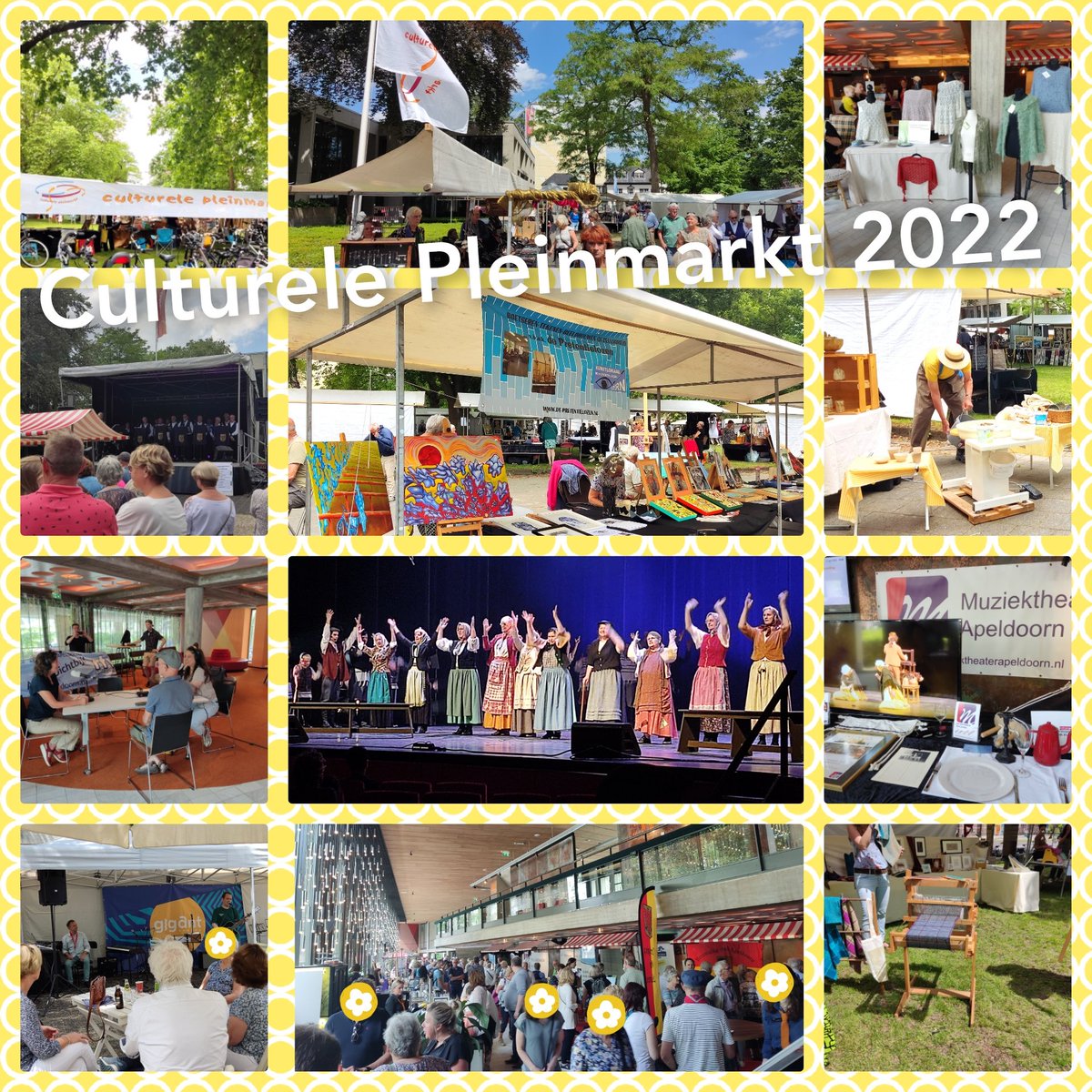 De 53ste editie! Na 2 jaar weer genieten en kennismaken met amateurkunst in Apeldoorn op deze culturele Pleinmarkt. Van oude ambachten tot koren, zang tot aan schilderkunst en veel meer👌 
locatie plein <a href="/TheaterOrpheus/">Theater & Concert Orpheus</a>
#amateurkunst  <a href="/gem_apeldoorn/">Gemeente Apeldoorn</a> 
culturelepleinmarkt.nl/programma/