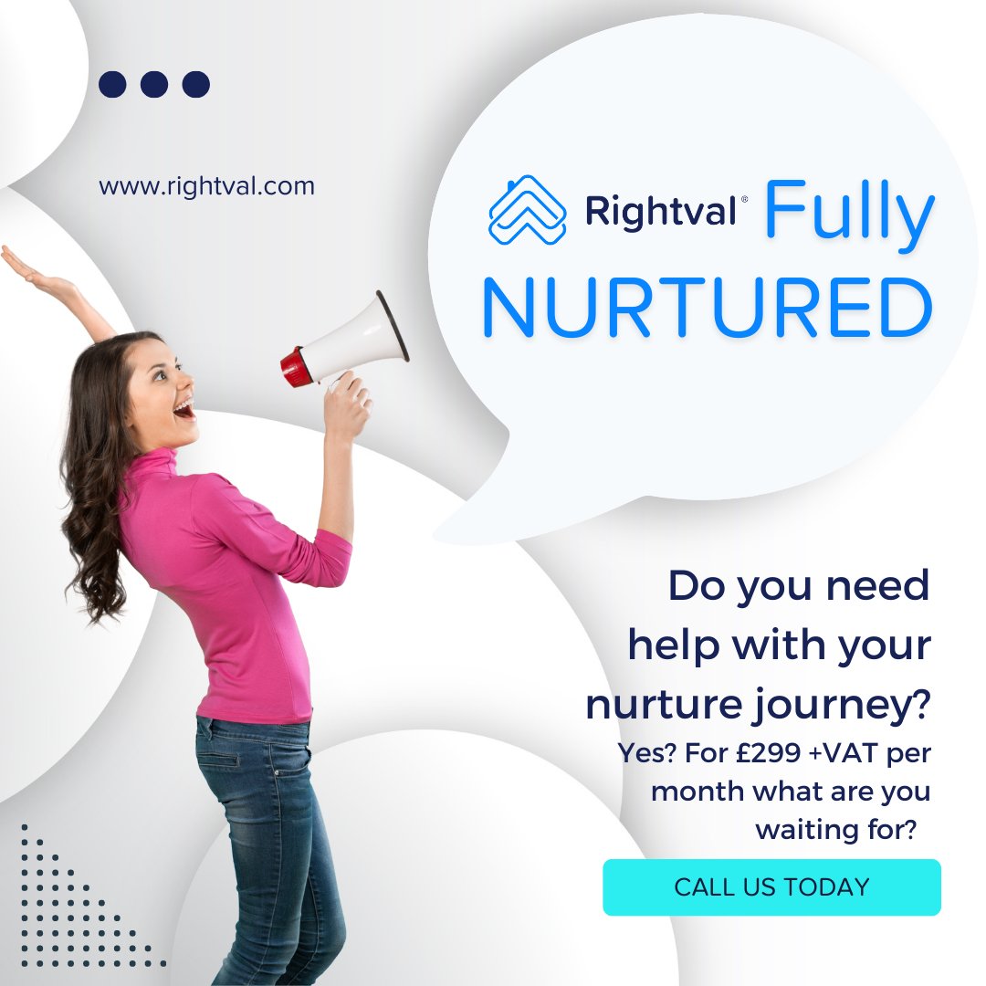 Do you need help with your nurture journey? Yes? For £299+VAT per month, what are you waiting for? Call us today on 01233 527600 to speak to one of the team for more information.