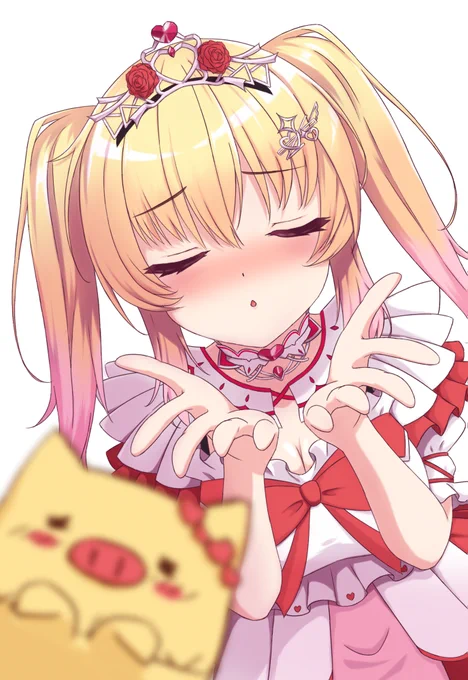 はあちゃまは、チュゥとかしません(※本人曰く)

#はあとart
#はあちゃま4周年 