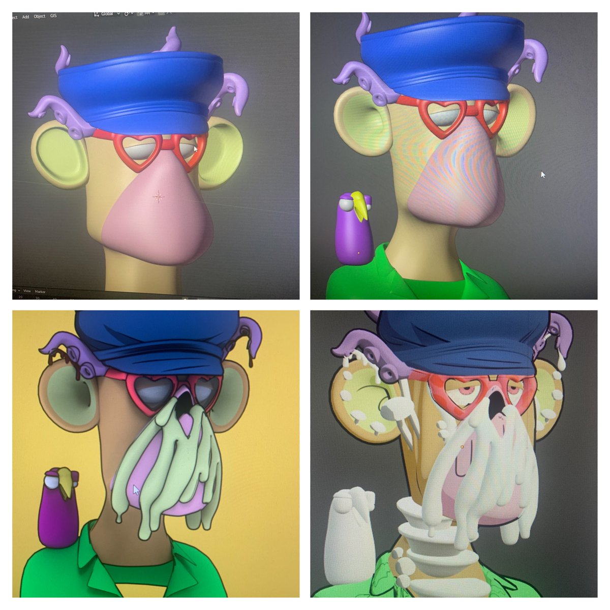 Remember, the key to success is progression, not perfection 
#BAYC #MAYC <a href="/BoredApeYC/">Bored Ape Yacht Club 🍌</a>  open to all APEs soon.