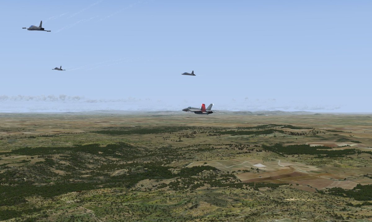 Ala23Virtual's tweet photo. Gran evento #HQ en @IVAOES del #ExtremachLoop 32 participantes #Ala23 #Ala23Virtual #F5 https://t.co/0uvp2VxJq0 https://t.co/75ltGJue3k