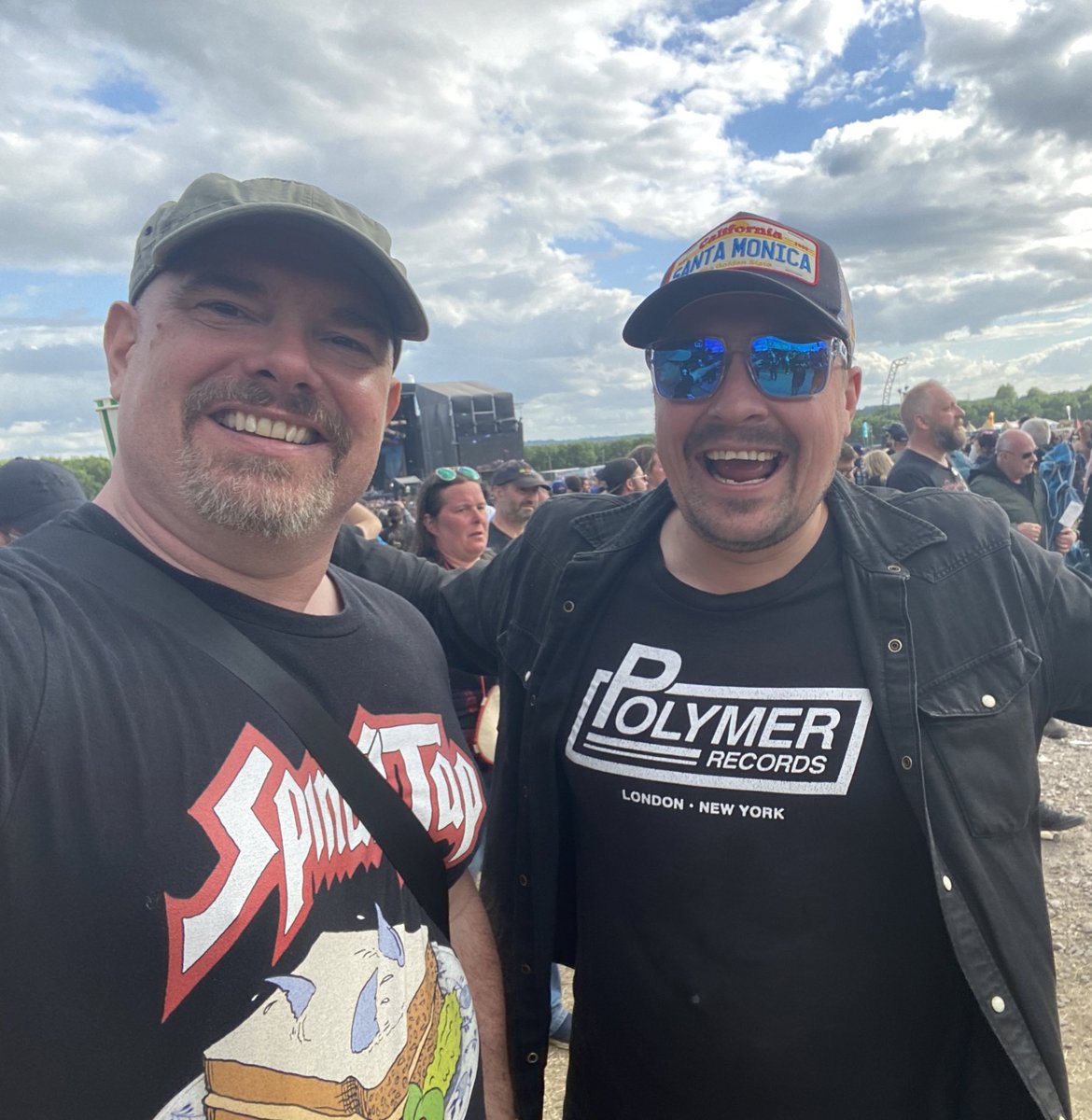 scowlingmonkey's tweet photo. These T-shirts are such a fine line between clever and stupid.
#SpinalTap
#PolymerRecords
#DownloadFestival
#Download2022 https://t.co/k4WNVUvtcU