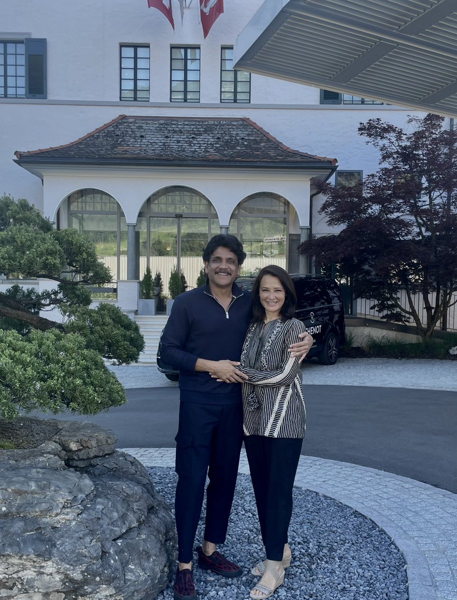 Thank you all for love and blessings showered on Amala&amp; me today!! 
30 years of togetherness and many more to come with your wishes!!🙏🙏🙏