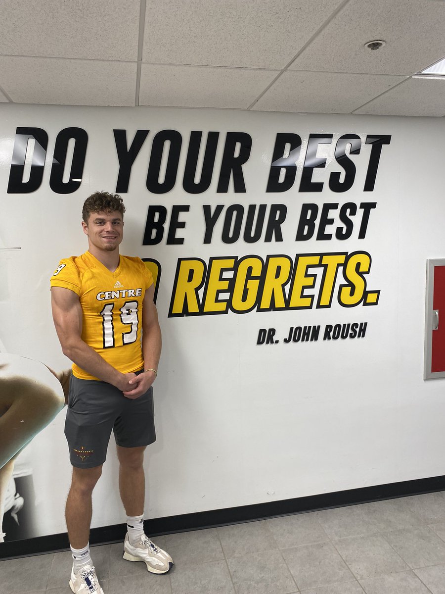 a19miller's tweet image. Blessed to receive an offer from Centre College!!