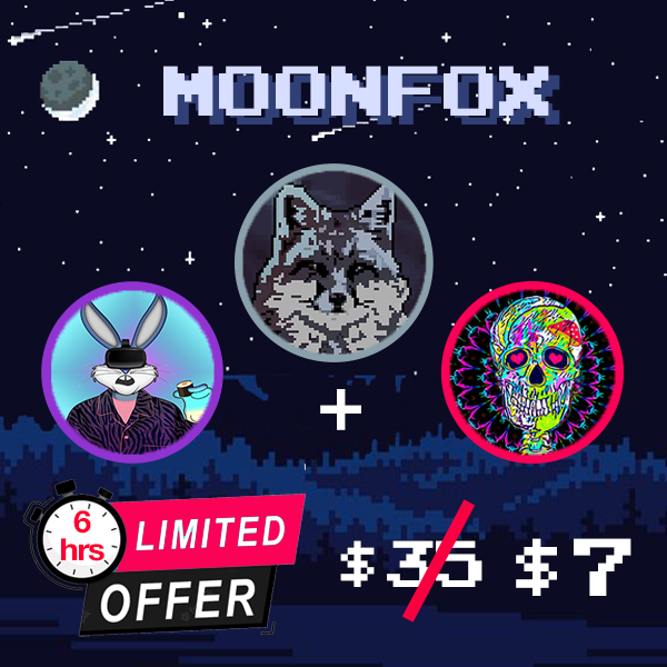 theMetavu's tweet photo. $7 instead of $35 not a good deal? hmmm... 👀

https://t.co/RUKBPxqpBt

⏱️4hrs left

#Moonfox #NFTs #NFT #NFTCommunity  #Polygon #NFTpolygon  #OpenSeaPolygon #NFTProject #NFTdrops #NFTGiveaway https://t.co/6xfuXbBGxz