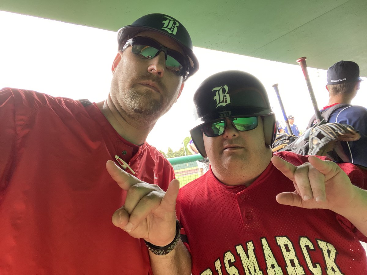 BGovs_Baseball's tweet photo. Look who showed up in the BGovs dugout yesterday #Suchy #Booter #TopBatboy https://t.co/uG92VHyhXw