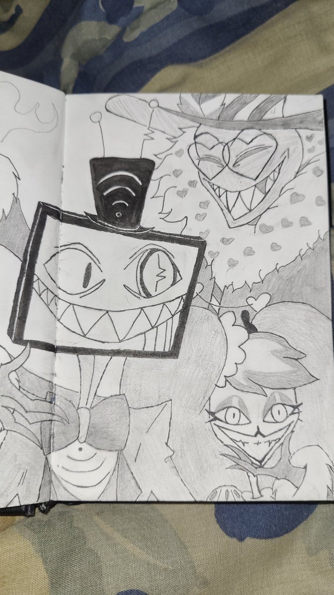 QuentinGev's tweet image. The big 3
#HazbinHotelFanart