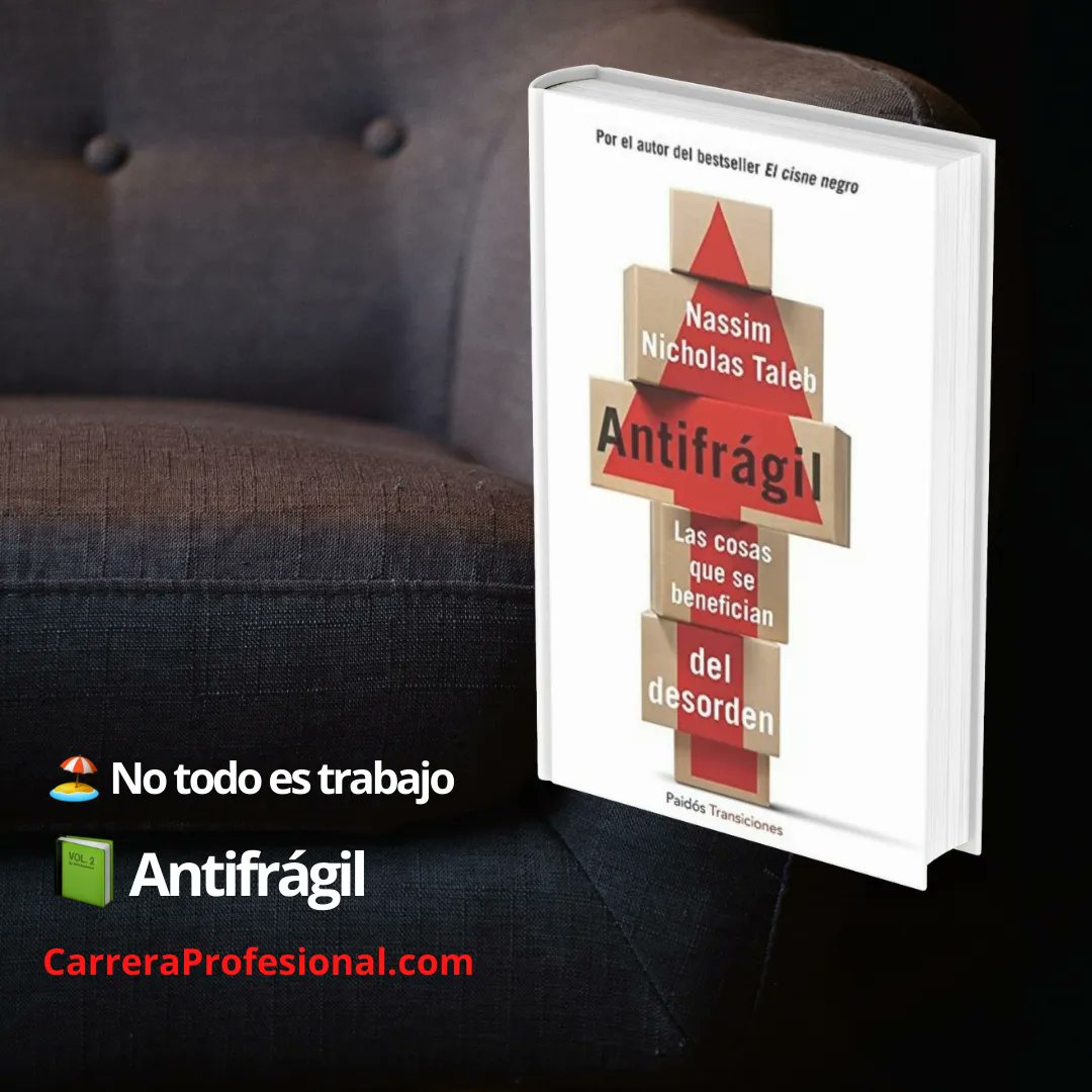 carreraprofesio's tweet image. 📗 Recomendado: Antifrágil
👉 buff.ly/3xwKxxp

#libros #librosrecomendados #librosdesarrollopersonal #planfindesemana #recomendaciones #instabook #desarrollopersonal #librosymaslibros #lectores #lectura #LecturaObligada #recomendacionlibros #formacion #libros #antifragil