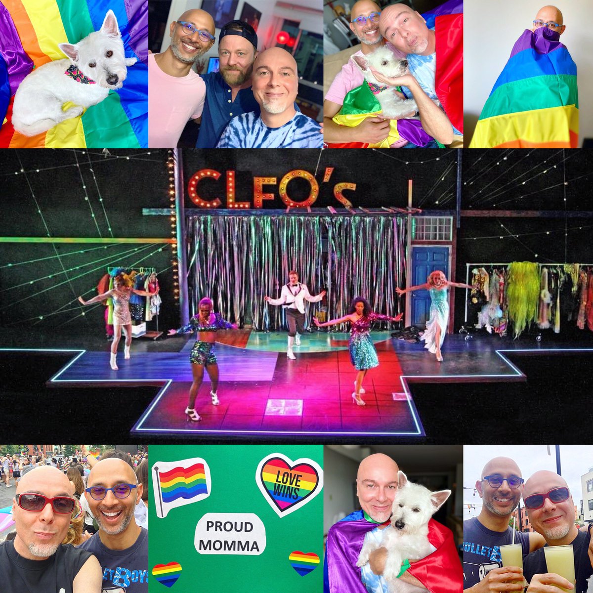 RickHammerly's tweet photo. ⁣Unable to attend this year’s @CapitalPrideDC (curse you, Covid), a brisk journey through the past few Pride celebrations, as the Paxlovid gods do their thing, will have to suffice!

HAPPY PRIDE! ⁣❤️🧡💛💚💙💜
⁣
#happyprideweekend #loveislove #lovewins❤️ #findyourtribe 🏳️‍🌈 https://t.co/F90Us3j097