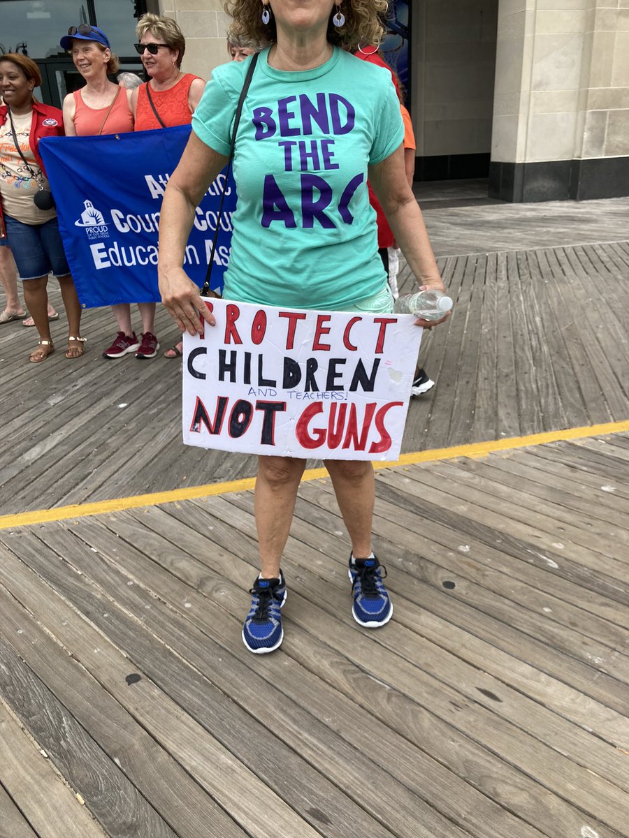 Representing BTA at March for Our Lives rally in AC #guncontrol