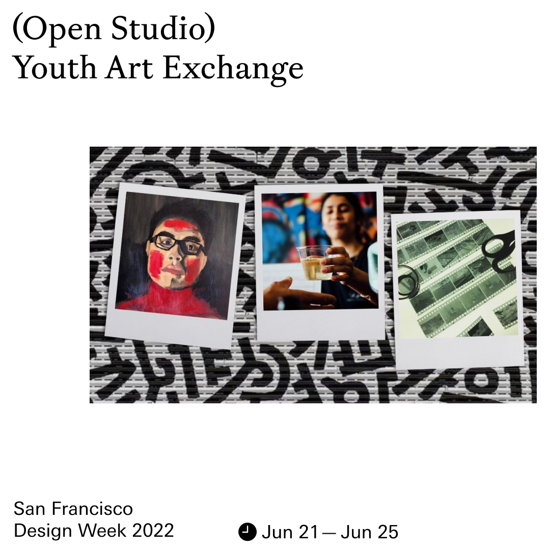 sfdesignweek's tweet photo. June 21/5pm YouthArtExchange Happy Hour - Get your One Pass and RSVP to attend #SFDW2022 #sfdesignweek #SFDWEdgeEffect #design
#edgeeffect #notbusinessasusual #designforsocialimpact #thisislandscape
https://t.co/AkPzmExID0 https://t.co/KW6io4FaVQ