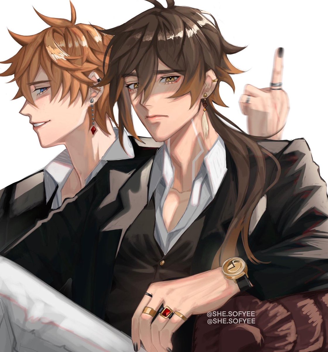 shesofyee's tweet image. I luv suits🤭