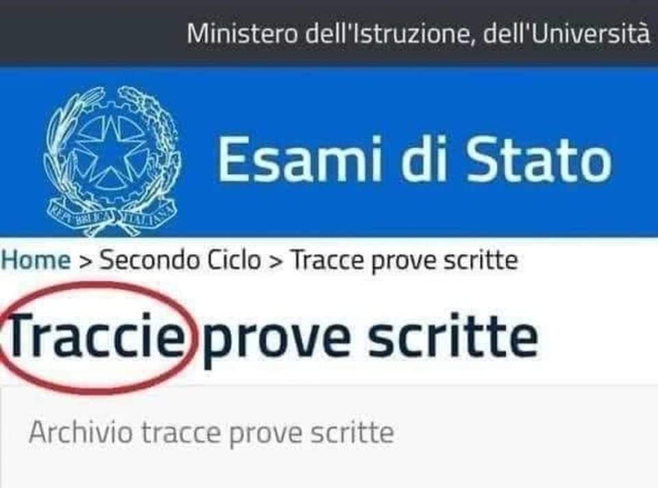 Non ce la facciamo.