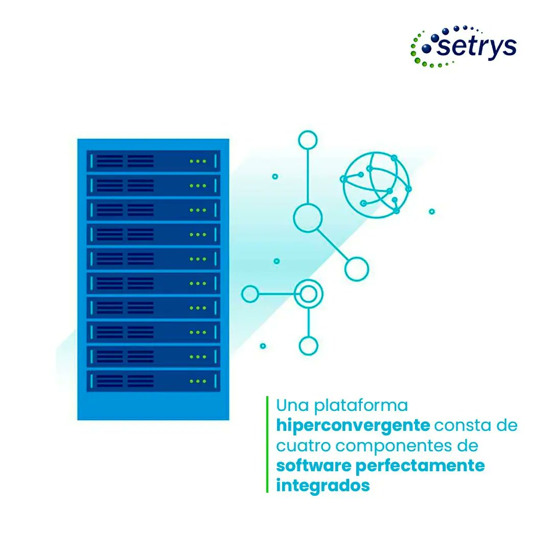 SetrysCorp's tweet photo. Las empresas pueden elegir un dispositivo HCI integrado de un solo proveedor o un software de hiperconvergencia independiente del hardware🌐❗

Gracias a la infraestructura hiperconvergente, es posible reducir la complejidad del centro de datos y aumentar su escalabilidad☝🏻🔝 https://t.co/0KT6nhZupO