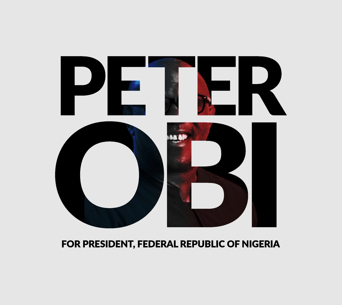 EtimUkorebi's tweet photo. CAMPAIGN DESIGN

I felt like doing a campaign design for the #peterobi Presidential race.

Let us not divide our vote.

Vote @PeterObi 

@EtimUkorebi

I DESIGN

I BRAND

#Eubrlcon #design #designinspiration #EndASUUStrike https://t.co/3B8zxyETnF