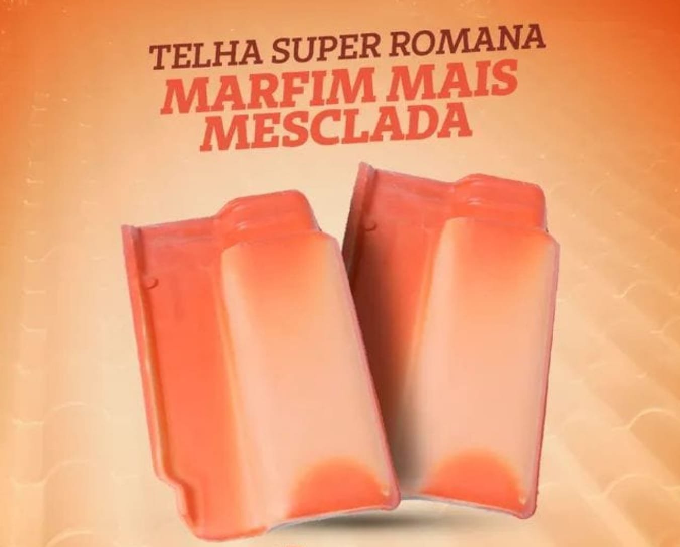 Telha romana em Recife Mesclada