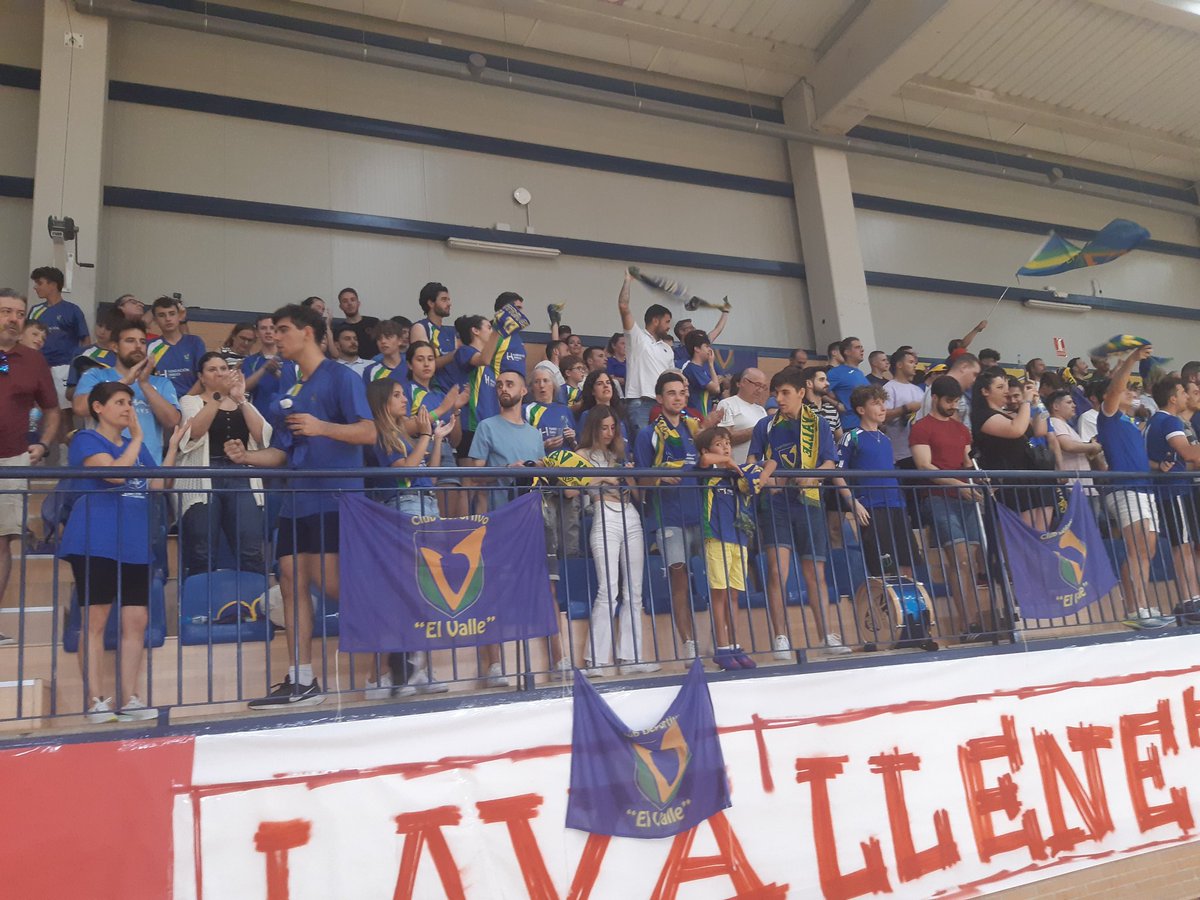 #FS <a href="/SomosFutsal/">Nos gusta el FUTSAL</a> Partido de ida ascenso a 2° División. Finallll del partido <a href="/CDEElValle/">C.D.E. El Valle</a> 8 <a href="/grancanariafs/">Gran Canaria  FS</a> 4 #GoValle✌