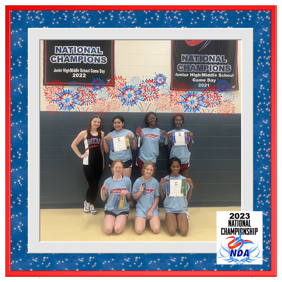 OMS Hip Hop ends a GREAT week of camp with another bid to NATIONALS!!!! No better way to start off the 2022-2023 year!!! @OMS_CHARGERS <a href="/OMS_HipHop/">OMS_HipHop</a>
