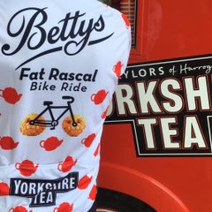 Design_York's tweet photo. Anyone else doing @Bettys1919 Fat Rascal charity bike ride tomorrow? Strong headwind all the way to Ilkley by the looks of it.😬 80 miles fuelled on #Bettys & @YorkshireTea 🚴
#RascalRide #YorkshireCycling #York #cycling https://t.co/Ewx1bOzfx3