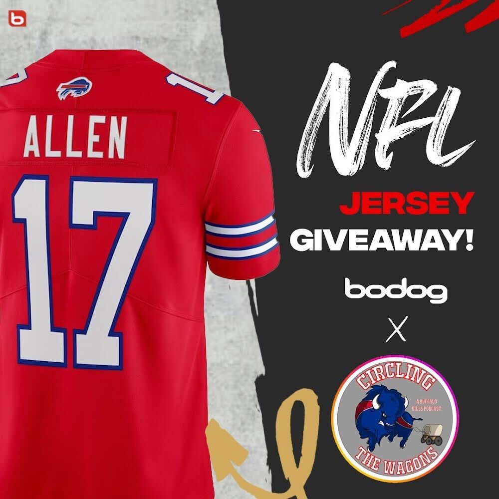 CTWpod's tweet image. 🚨Bills Jersey Giveaway!!!🚨
We are giving a Bills Jersey of any player

To enter:
1. RT this Tweet
2. Follow @BodogCA &amp;amp; us
3. Reply w/your favorite Bills player NOT named Josh Allen

1 Winner drawn Wednesday 6/15!