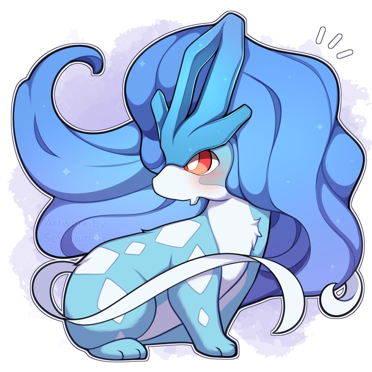 「Suicune ~~ 」|Sevi 🌸🌿のイラスト