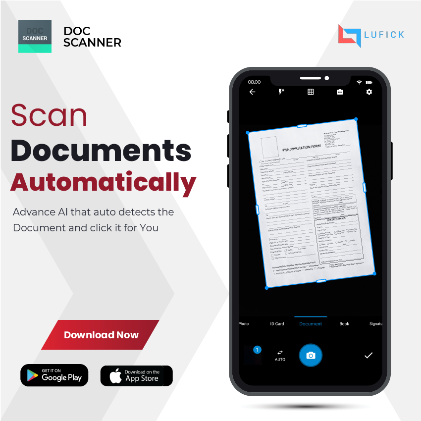 Lufick3's tweet photo. Scan your Documents Automatically!
#DocumentScanner #PDFEditor #QRCodeReader #Lufick #madeinindia
Download Now:
https://t.co/EpQfA3A5s2
https://t.co/J4UTkwU6uv… https://t.co/yriTGiMEdt