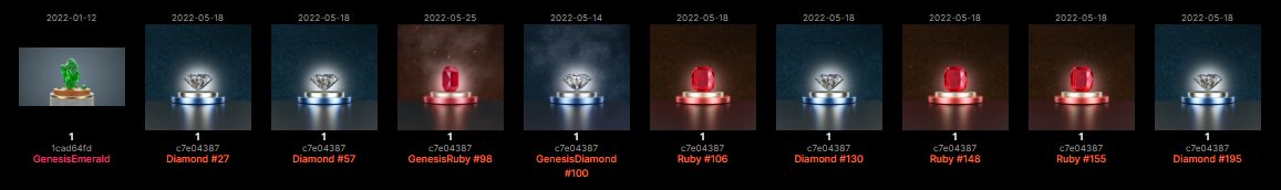 I finally got my full set <a href="/EmeraldNftDao/">EmeraldDAO</a> 🥰