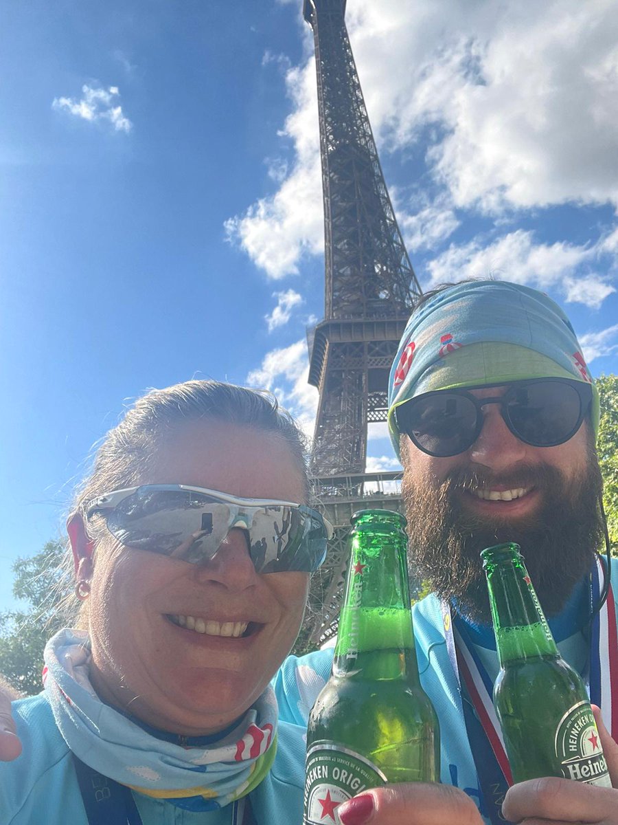 AlderHeyCharity's tweet photo. Job done! #TeamAlderHey 🚲 cycle challenge LONPAR🇬🇧🇫🇷👏👏👏🚲 https://t.co/FyRv8F5N2E