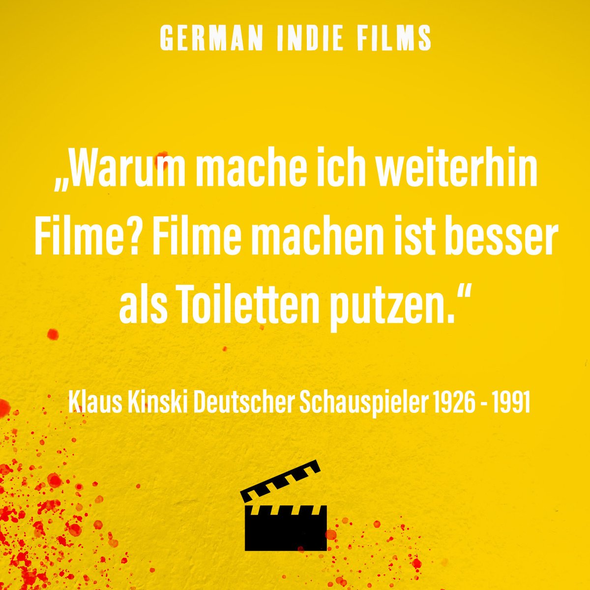#kinski #klauskinski #zitate