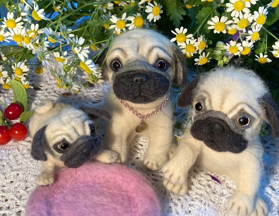 BearPile's tweet photo. Dogs by irina Yugay https://t.co/SSokTzXUmQ #teddydogs #collectibledog #dog https://t.co/Tfob0qZM34