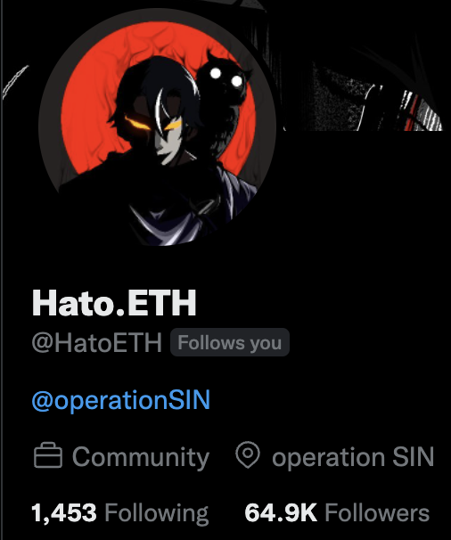 Rahul_Pendragon's tweet photo. @HatoETH - This man is the best supporter and person one could ask for,
@operationSIN landed a jackpot no cap, Not only the ART but also everything else he is doing for this Community and it's members
Love ya SLEEPLESS ROBOT MAN! 
#WeAreSINNERS #SINNERSsupportSINNERS https://t.co/dTVSFK1qH4