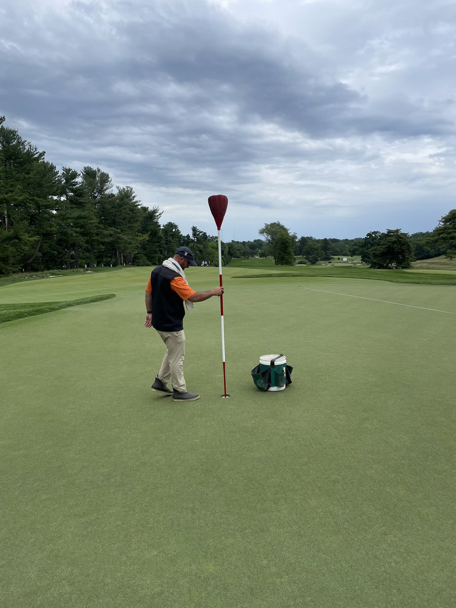 USGA Green Section (@usgagrnsection) on Twitter photo .<a href="/turfsturge/">Max Sturges</a> changing hole locations on the even holes here at The <a href="/CurtisCup/">Curtis Cup</a> between the morning and afternoon matches #strongside .<a href="/turfsturge/">Max Sturges</a> changing hole locations on the even holes here at The <a href="/CurtisCup/">Curtis Cup</a> between the morning and afternoon matches #strongside