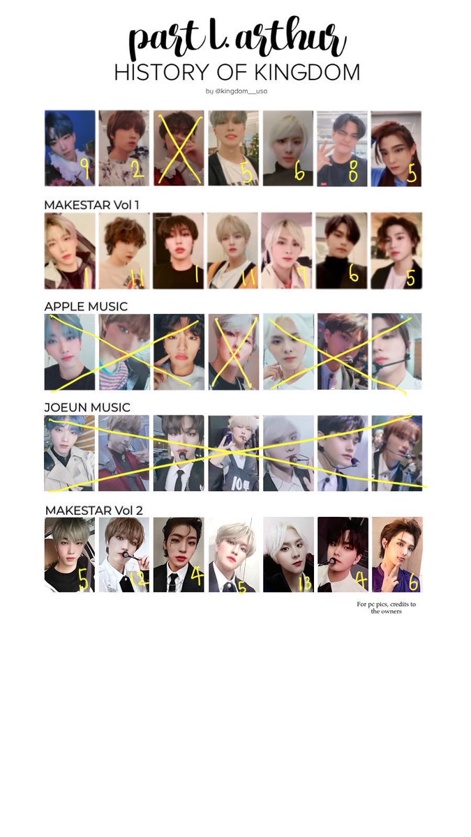 Kingdom__USA's tweet photo. Here is the final Kfan PC update. The GO closes June 25th. Their prices (not including shipping) and the list of available PCs are below! Check the thread for polaroids! DM if interested 

Prices (USD): 
ID &amp; 4-Cut Cards - $25
Fancall (POB) PCs - $15
Album PCs - $10 https://t.co/oWGlZaZF3L