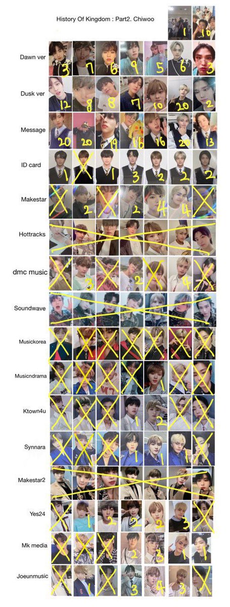 Kingdom__USA's tweet photo. Here is the final Kfan PC update. The GO closes June 25th. Their prices (not including shipping) and the list of available PCs are below! Check the thread for polaroids! DM if interested 

Prices (USD): 
ID &amp; 4-Cut Cards - $25
Fancall (POB) PCs - $15
Album PCs - $10 https://t.co/oWGlZaZF3L
